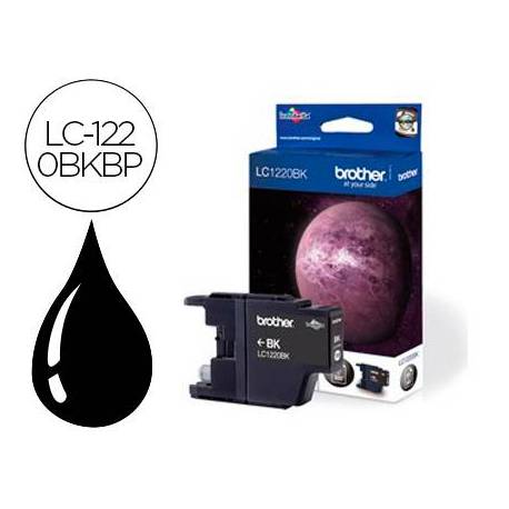 Cartucho Brother Negro LC-1220BKBP mfc-j430w dcp-j725w/j925w