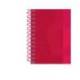 Bloc espiral Oxford Din A-4 extradura 80 hojas microperforado rojo
