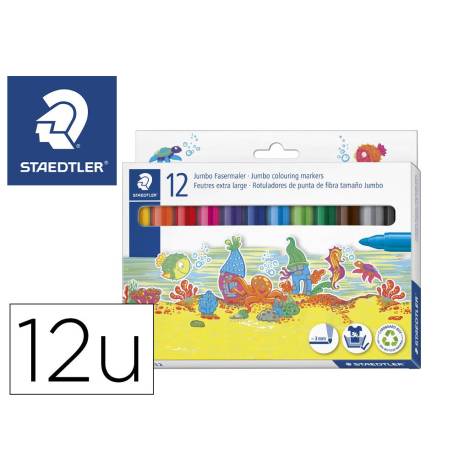 Rotulador Staedtler Jumbo Noris Club Caja 12 Rotuladores surtidos