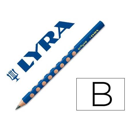 Lapices grafito Lyra Groove zurdos triangular
