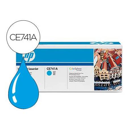 Toner HP 307A CE741A Cian