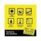 Cintas Brother TZ-S241 18mm (ancho) x 8m (largo) laminada color Blanco/negro