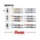 Rotulador Maxiflo Pentel negro para pizarra blanca