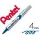 Rotulador Maxiflo Pentel azul para pizarra blanca