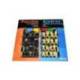 Juego Fournier parchis con ajedrez tablero grande 4 jugadores 41x40x4,8