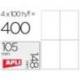 Etiquetas Adhesivas Apli 105 x 148 mm