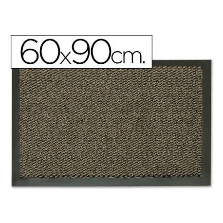 Alfombra fast-paperflow antipolvo color gris basic 60x90 cm