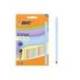 BOLIGRAFO MARCA BIC CRISTAL PASTEL PUNTA 1 MM COLORES SURTIDOS