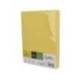 PAPEL COLOR MARCA LIDERPAPEL DIN A3 80 GR AMARILLO INTENSO PAQUETE DE 500 HOJAS