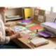 PAPEL COLOR MARCA LIDERPAPEL DIN A4 80 GR 5 COLORES SURTIDOS INTENSOS PAQUETE DE 500 HOJAS