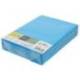 PAPEL COLOR MARCA LIDERPAPEL DIN A4 80 GR AZUL INTENSO PAQUETE DE 500 HOJAS