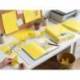 PAPEL COLOR MARCA LIDERPAPEL DIN A4 80 GR AMARILLO INTENSO PAQUETE DE 500 HOJAS