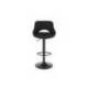 TABURETE ALTO MARCA ROCADA CON ASIENTO Y RESPALDO BAJO TAPIZADO TELA IGNIFUGA BASE METALICA CON REPOSAPIES COLOR