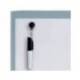 PIZARRA BLANCA MARCA NOBO MAGNETICA CON BORRADOR IMAN Y ROTULADOR MARCO COLORES PASTEL SURTIDOS 216X280 MM