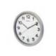 RELOJ MAUL STEP DE PARED REDONDO 40 CM DIAMETRO ELECTRICO PLATA