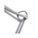 LAMPARA DE ESCRITORIO MAUL STUDY CON PINZA PLATA 170X440X350 MM
