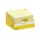 BLOC DE NOTAS ADHESIVAS QUITA Y PON POST-IT 76X127 MM 100 HOJAS COLOR AMARILLO CANARIO RETRACTILADO INDIVIDUALMENTE