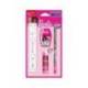 MINI SET PAPELERIA MARCA MAPED BARBIE 4 PIEZAS