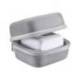 FUNDA PROTECTORA MARCA COLOP PARA IMPRESORA E-MARK GO CIERRE CREMALLERA COLOR GRIS 85X150X100 MM