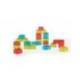 JUEGO DIDACTICO MARCA MINILAND BLOQUES COLORES TRANSLUCIDOS 55 PIEZAS