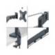 BRAZO PARA MONITOR LEITZ ERGO SPACESAVING COLOR GRIS OSCURO