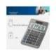 CALCULADORA MARCA CASIO MS-80F SOBREMESA 8 DIGITOS TAX +/- COLOR PLATA