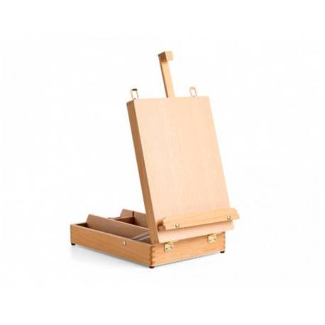 CABALLETE PINTOR MARCA WINSOR&NEWTON LIFFEY MADERA SOBREMESA CAJA