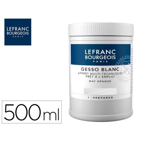 ADITIVO ACRILICO L&B GESSO COLOR BLANCO BOTE DE 500 ML