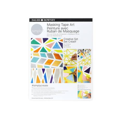 SET DE PINTURA MARCA DALER ROWNEY SIMPLY CREATIVO MASKING