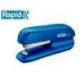 GRAPADORA RAPID F5 MINI PLASTICO CAPACIDAD DE GRAPADO 10 HOJAS USA GRAPAS N 10 AZUL