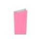 SOBRE PAPEL BASIKA CELULOSA COLOR ROSA CON FUELLE M 200X350X60 MM PAQUETE DE 25 UNIDADES