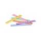 REGLA MARCA FAIBO PLASTICO 16 CM BOTE DE 100 UNIDADES COLORES SURTIDOS