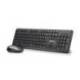 SET TECLADO Y RATON NGS MULTIMEDIA INALAMBRICO USB NANO 2,4 GHZ COLOR NEGRO