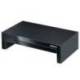 SOPORTE FELLOWES PARA MONITOR AJUSTABLE 3 ALTURAS CON BANDEJA NEGRO 406X111X244 MM HASTA 18 KG