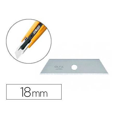 Recambio cuchilla cuter marca Olfa 18 mm 5 Cuter SK-4