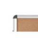 VITRINA DE ANUNCIOS MARCA BI-OFFICE FONDO CORCHO DE INTERIOR MARCO DE ALUMINIO 720X981 MM
