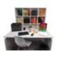Papelera plastico Exacompta Ecoblack Negro 15 litros