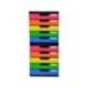Fichero cajones sobremesa Exacompta Iderama Arlequin con 5 cajones multicolores 350x288x320 mm.