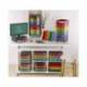 Fichero cajones sobremesa Exacompta Iderama Arlequin con 5 cajones multicolores 350x288x320 mm.