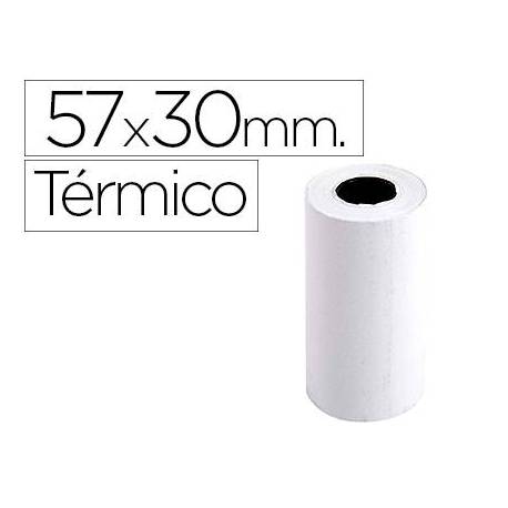 ROLLO SUMADORA MARCA EXACOMPTA TERMICO 57 MM X 30 MM 55 G/M2