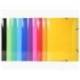 CARPETA EXACOMPTA GOMAS CARTON 600 GR TRES SOLAPAS DIN A3 COLORES SURTIDOS