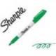 Rotulador Sharpie Permanente Verde Punta fina Caja 12 unidades
