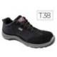 Zapatos de seguridad Deltaplus piel de serraje afelpado talla 38