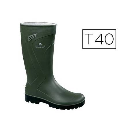 Bota de seguridad Deltaplus Jouca PVC Verde Talla 40