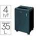 DESTRUCTORA DE DOCUMENTOS FELLOWES 1050HS CAPACIDAD DE CORTE 4 H SEGURIDAD P7 PAPELERA 35 L