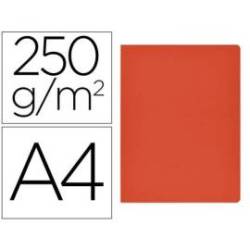 Subcarpeta Gio DIN A4 250 gr Cartulina Rojo