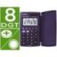 Calculadora Bolsillo Casio HS-8VER con 8 digitos Azul