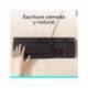 Teclado multimedia cable Logitech K120 1,5 m Negro
