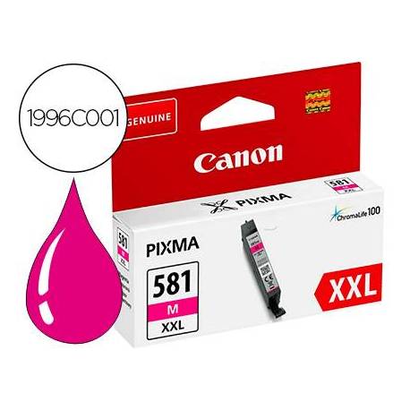 Cartucho Canon 581 XXL Pixma Magenta 1996C001