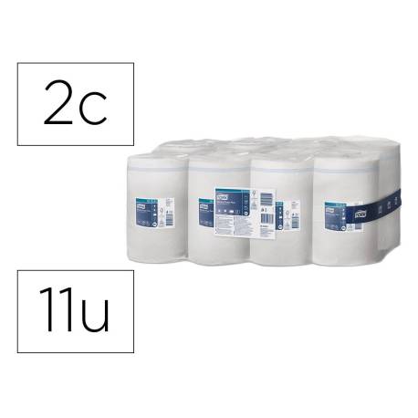 PAPEL SECAMANOS TORK ANCHO 215 MM LARGO 74,9 MT 2 CAPAS PARA DISPENSADOR M1 ALIMENTACION CENTRAL